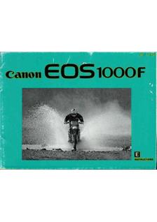 Canon EOS 1000 F manual. Camera Instructions.